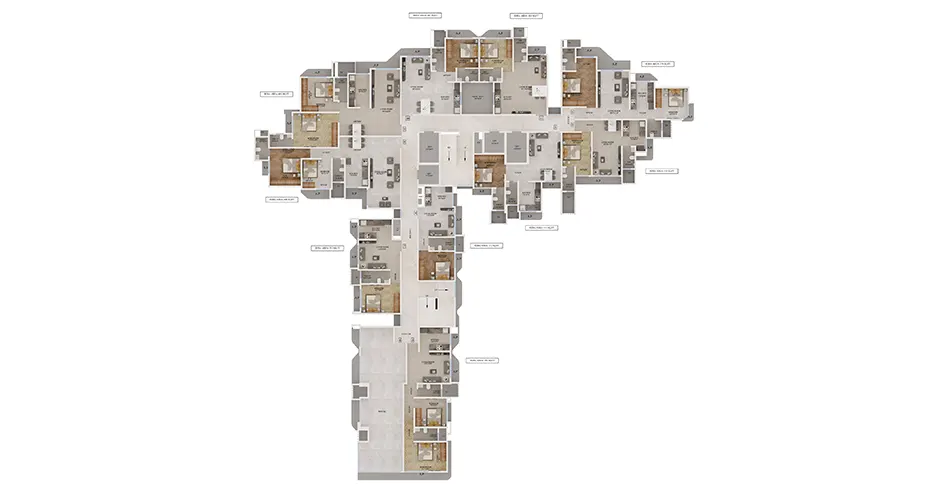 Dreams Khopat Floor Plans